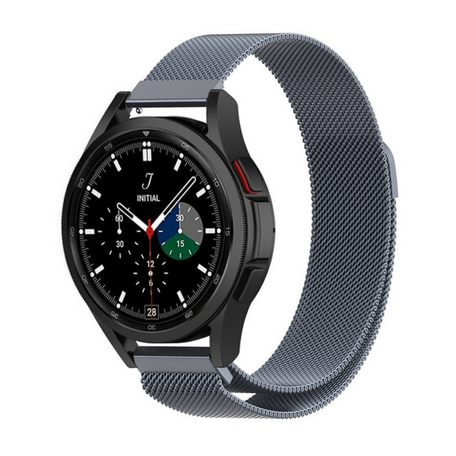 Milanese bandje - Space Grey - Samsung Galaxy Watch 4 Classic - 42mm / 46mm