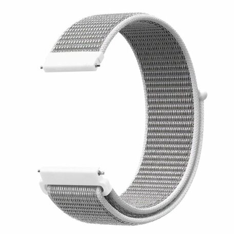 Sport Loop nylon bandje - Grijs - Samsung Galaxy Watch 4 Classic - 42mm / 46mm