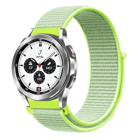 Sport Loop bandje - Geel - Samsung Galaxy Watch 4 Classic - 42mm / 46mm