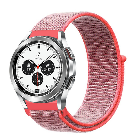 Sport Loop bandje - Roze - Samsung Galaxy Watch 4 Classic - 42mm / 46mm