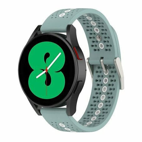 Dot Pattern bandje - Groenblauw - Samsung Galaxy Watch 3 - 45mm