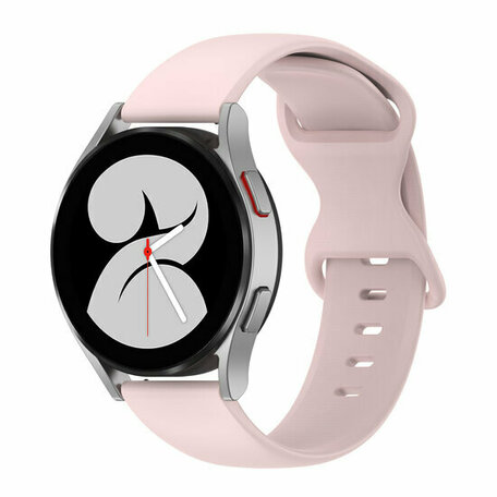 Solid color sportband - Roze - Samsung Galaxy Watch 3 - 45mm