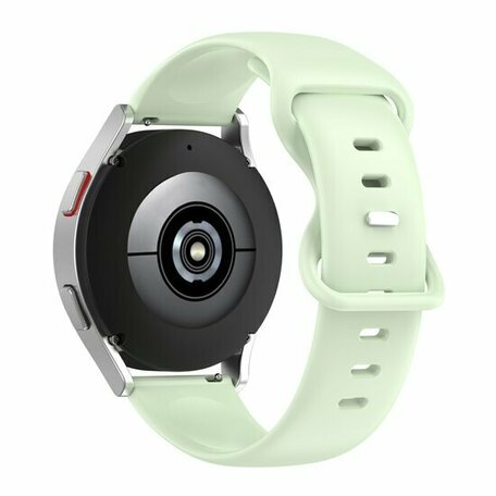 Solid color sportband - Groen - Samsung Galaxy Watch 3 - 45mm