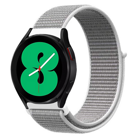 Sport Loop nylon bandje - Grijs - Samsung Galaxy Watch 3 - 45mm