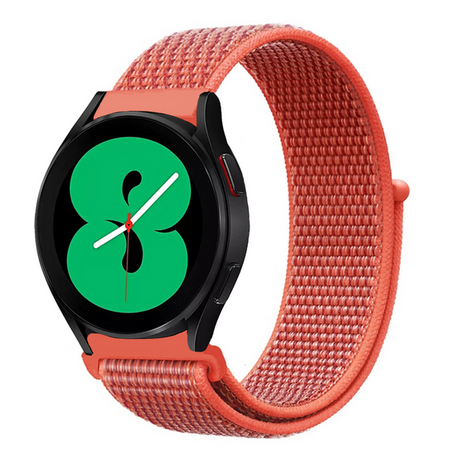 Sport Loop nylon bandje - Rood - Samsung Galaxy Watch 3 - 45mm