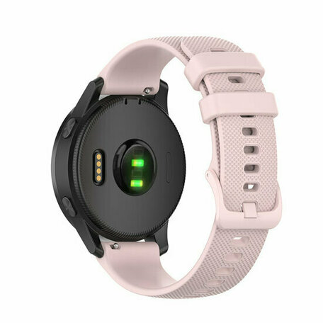 Sportband met motief - Lichtroze - Samsung Galaxy Watch 3 - 45mm