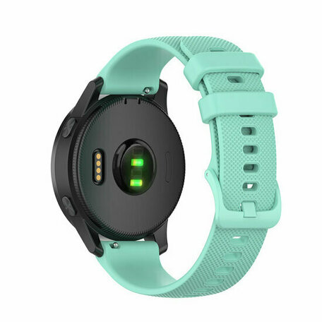 Sportband met motief - Turquoise - Samsung Galaxy Watch 3 - 45mm