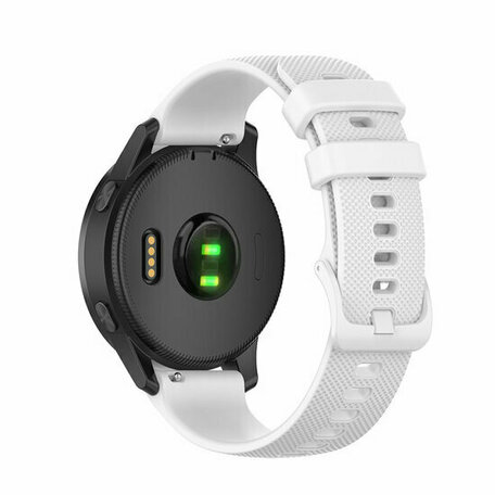 Sportband met motief - Wit - Samsung Galaxy Watch 3 - 45mm