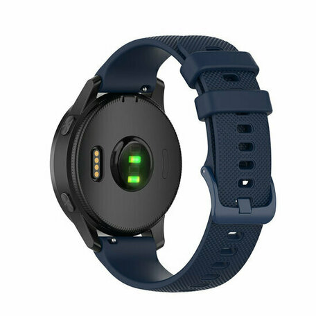 Sportband met motief - Donkerblauw - Samsung Galaxy Watch 3 - 45mm