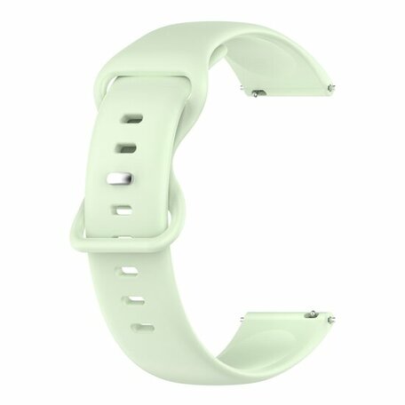 Solid color sportband - Groen - Samsung Galaxy Watch 3 - 41mm