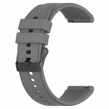 Siliconen gesp bandje - Grijs - Samsung Galaxy Watch Active 2