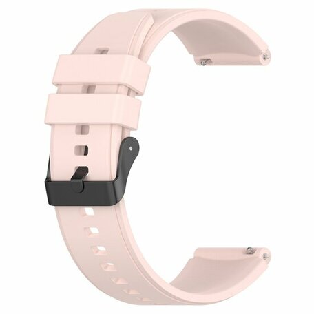 Siliconen gesp bandje - Lichtroze - Samsung Galaxy Watch Active 2