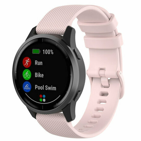 Sportband met motief - Lichtroze - Samsung Galaxy Watch Active 2