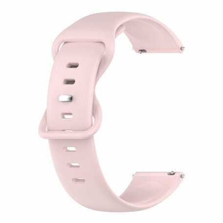 Solid color sportband - Roze - Samsung Galaxy Watch Active 2