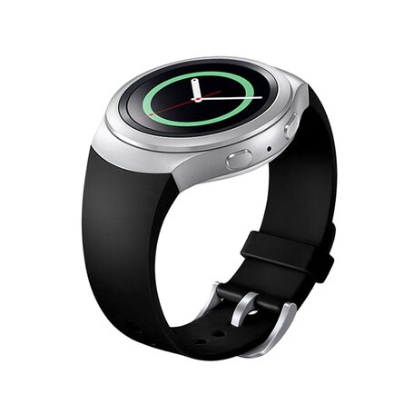 Samsung Gear S2 onecolor sport bandje - Zwart