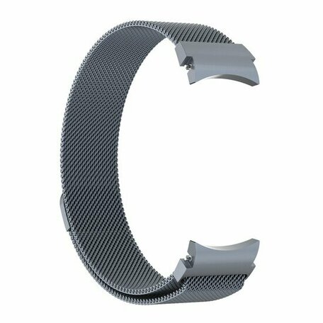 Samsung Galaxy Watch 4 Classic - 42mm / 46mm - Milanese bandje (ronde connector) - Space Grey