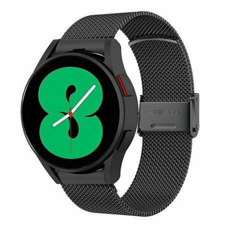 Samsung Galaxy Watch 5 - 40mm / 44mm - Milanese bandje met klemsluiting - Zwart