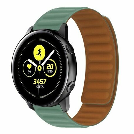 Siliconen Loop bandje - Groen - Samsung Galaxy Watch 5 Pro - 45mm
