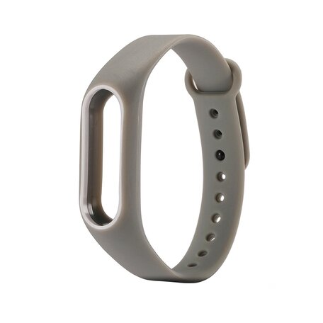 Xiaomi Mi band 2 DUO COLOR bandje voor CA0600B - Grijs