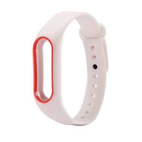 Xiaomi Mi band 2 DUO COLOR bandje voor CA0600B - Wit