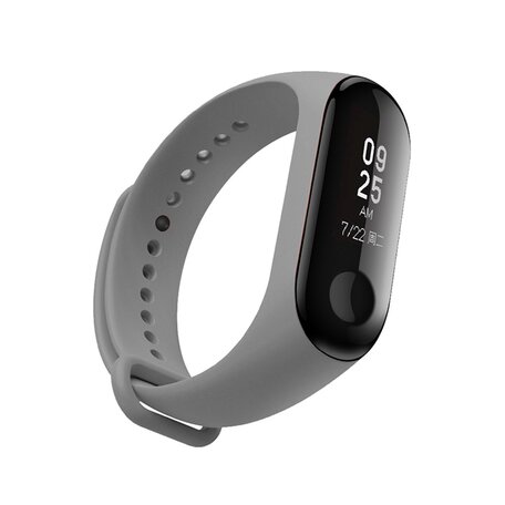 Xiaomi Mi band 3 / 4 / 5 / 6 / 7 bandje OneColor - Grijs