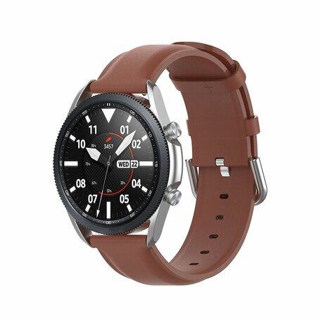 Classic leren bandje - Bruin - Samsung Galaxy Watch Active 2