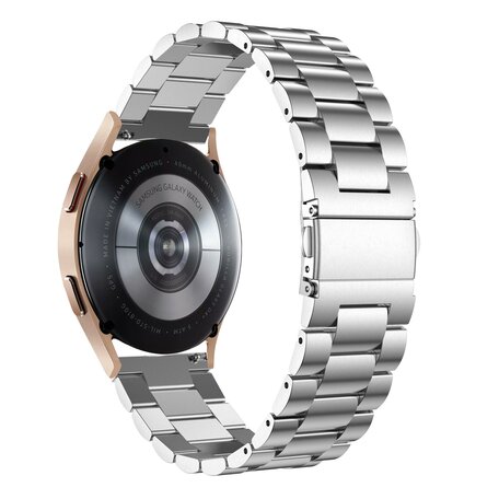 Stalen schakelband - Zilver - Samsung Galaxy Watch 4 - 40mm / 44mm