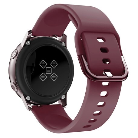 Siliconen sportband - Bordeaux - Samsung Galaxy Watch 3 - 45mm