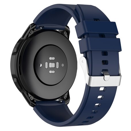 Siliconen sportband - Donkerblauw - Samsung Galaxy Watch 3 - 45mm