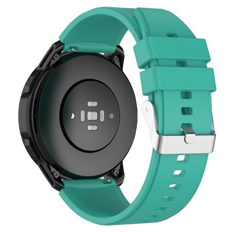 Siliconen sportband - Aqua groen - Samsung Galaxy Watch 3 - 45mm