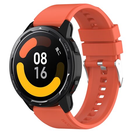 Siliconen sportband - Oranje - Samsung Galaxy Watch 3 - 45mm