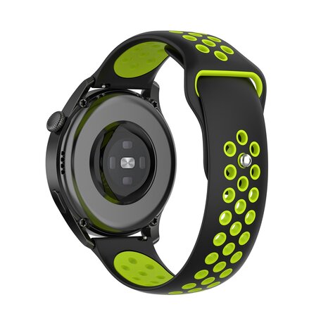 Sport Edition - Zwart + groen - Samsung Galaxy Watch 3 - 45mm