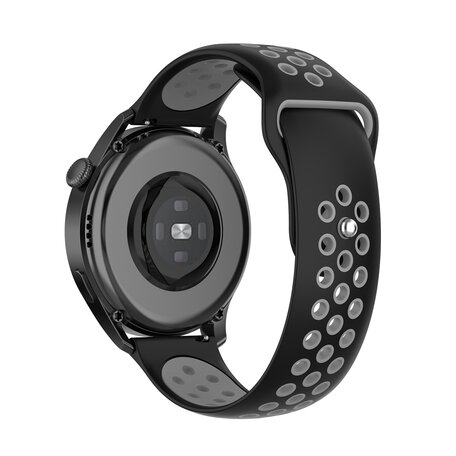 Sport Edition - Zwart + grijs - Samsung Galaxy Watch 3 - 45mm