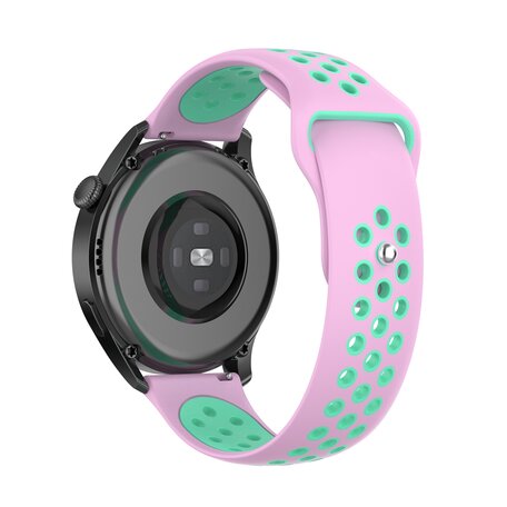 Sport Edition - Roze + groen - Samsung Galaxy Watch 3 - 45mm