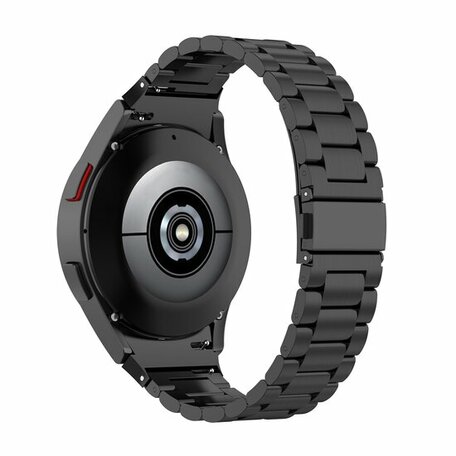 Samsung Galaxy Watch 4 - 40mm / 44mm - Stalen schakelband - Zwart