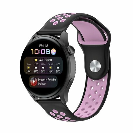 Garmin Vivoactive 4 / 4L - Sport Edition - Zwart + roze