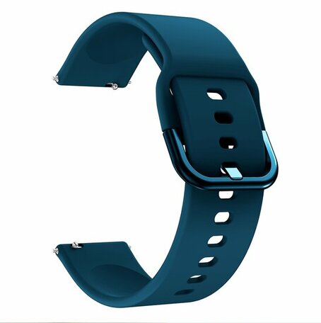 Garmin Vivoactive 4 / 4L - Siliconen sportband - Zee blauw