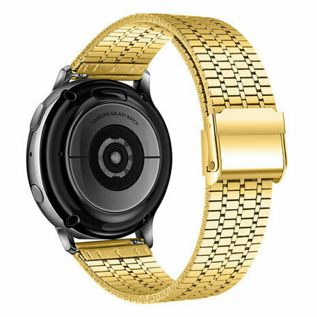 Garmin Vivoactive 4 / 4L - Stalen bandje - Goud