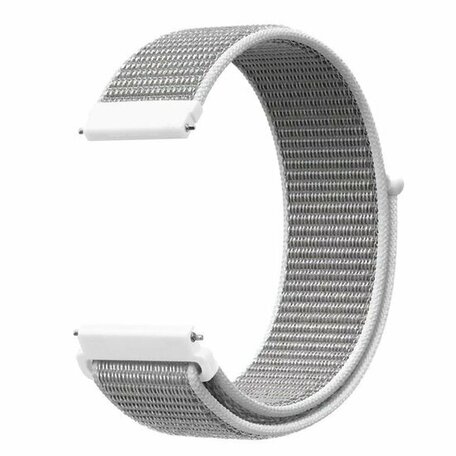 Garmin Vivoactive 4 / 4L - Sport Loop nylon bandje - Grijs