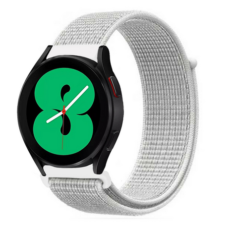 Garmin Vivoactive 4 / 4L - Sport Loop nylon bandje - Wit