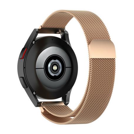 Garmin Vivoactive 4 / 4L - Milanese bandje - Champagne goud