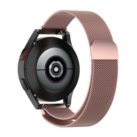 Garmin Vivoactive 4 / 4L - Milanese bandje - Rosé goud