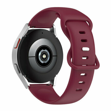 Garmin Vivoactive 4 / 4L - Solid color sportband - Bordeaux