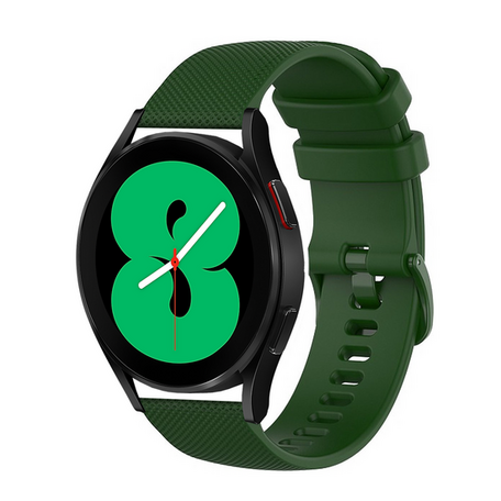 Garmin Vivoactive 4s / Venu 2s / Vivomove 3s / Forerunner 255s - Sportband met motief - Groen