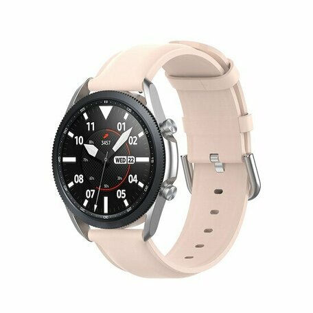 Garmin Vivomove 3 / HR / Luxe / Sport / Style / Trend - Classic leren bandje - Roze