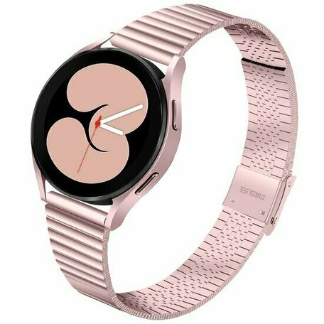 Garmin Vivomove 3 / HR / Luxe / Sport / Style / Trend - Stalen RVS bandje - Rosé pink