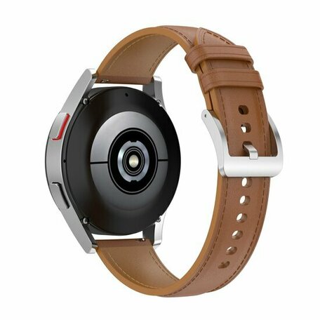 Garmin Vivomove 3 / HR / Luxe / Sport / Style / Trend - Luxe leren bandje - Lichtbruin