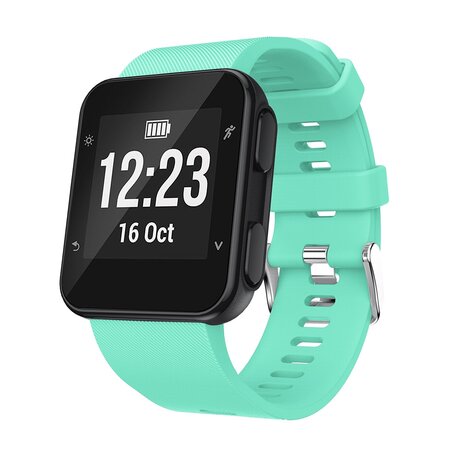 Siliconen bandje - Turquoise - Garmin Forerunner 35 / 30