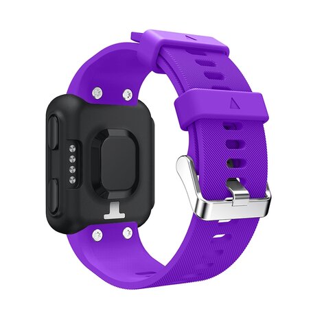 Siliconen bandje - Paars - Garmin Forerunner 35 / 30