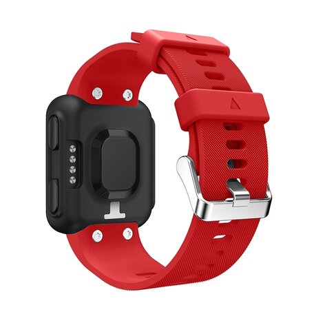 Siliconen bandje - Rood - Garmin Forerunner 35 / 30